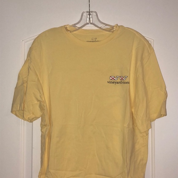 Vineyard Vines Other - Vineyard Vines Yellow Graphic T-shirt